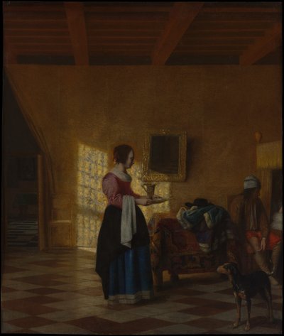 The Maidservant by Pieter de Hooch